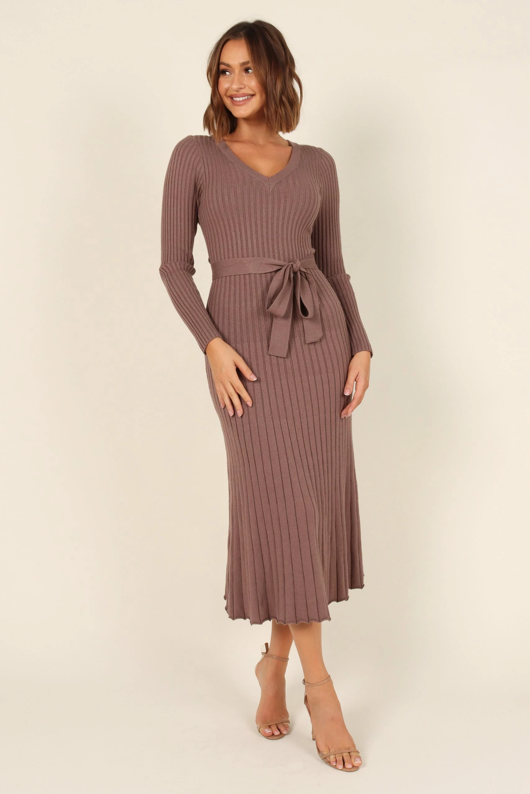 Reigan Dress - Beige 8 Reigan Dress - Beige - Image 8