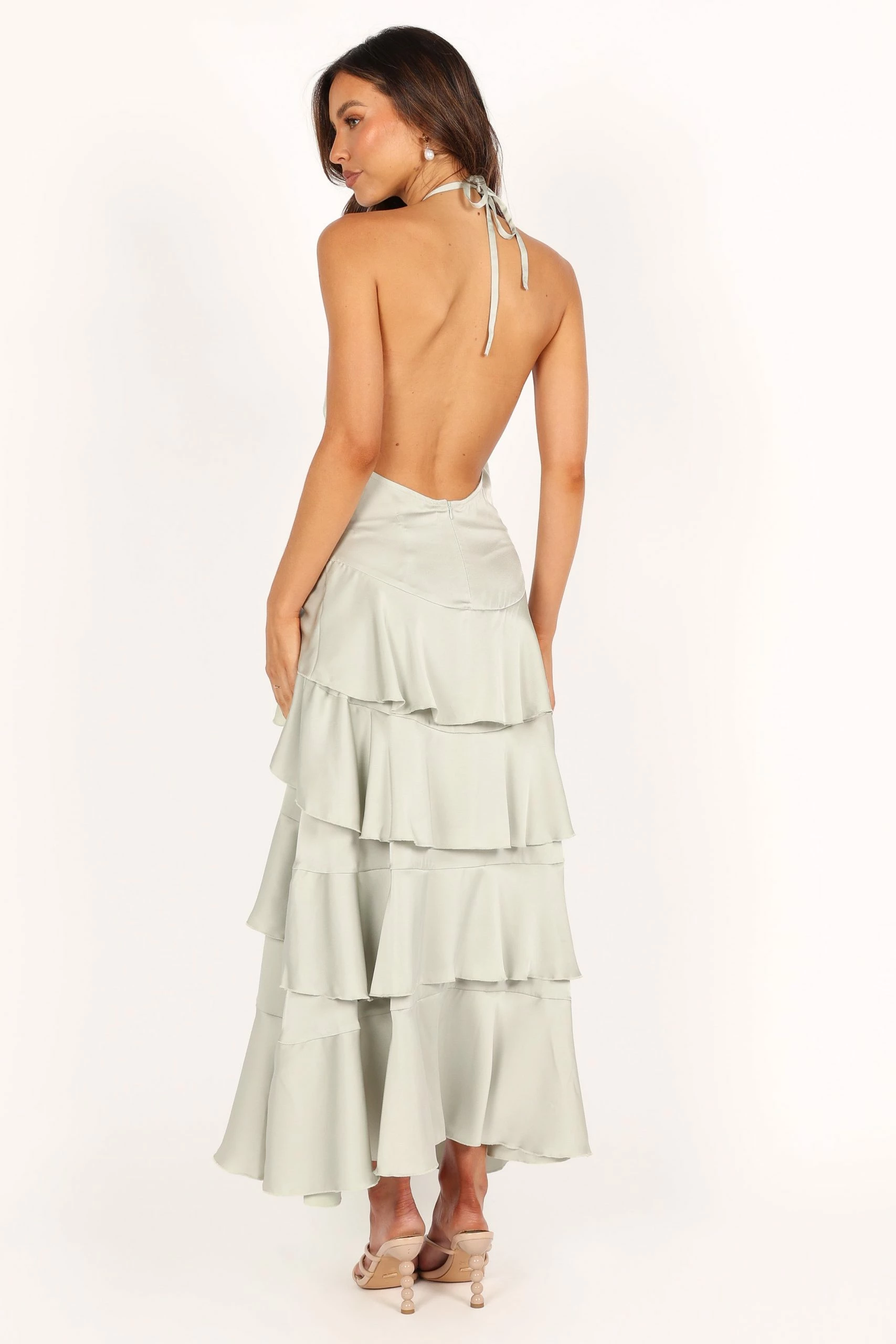 Rhean Maxi Dress - Sage 4 Rhean Maxi Dress - Sage - Image 4