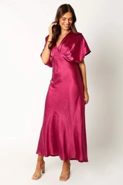 Ricki Maxi Dress - Magenta