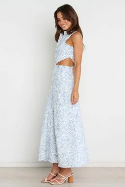 Rixie Dress - Blue -Dress Shop petal and pup usa dresses rixie dress blue 31590150734001