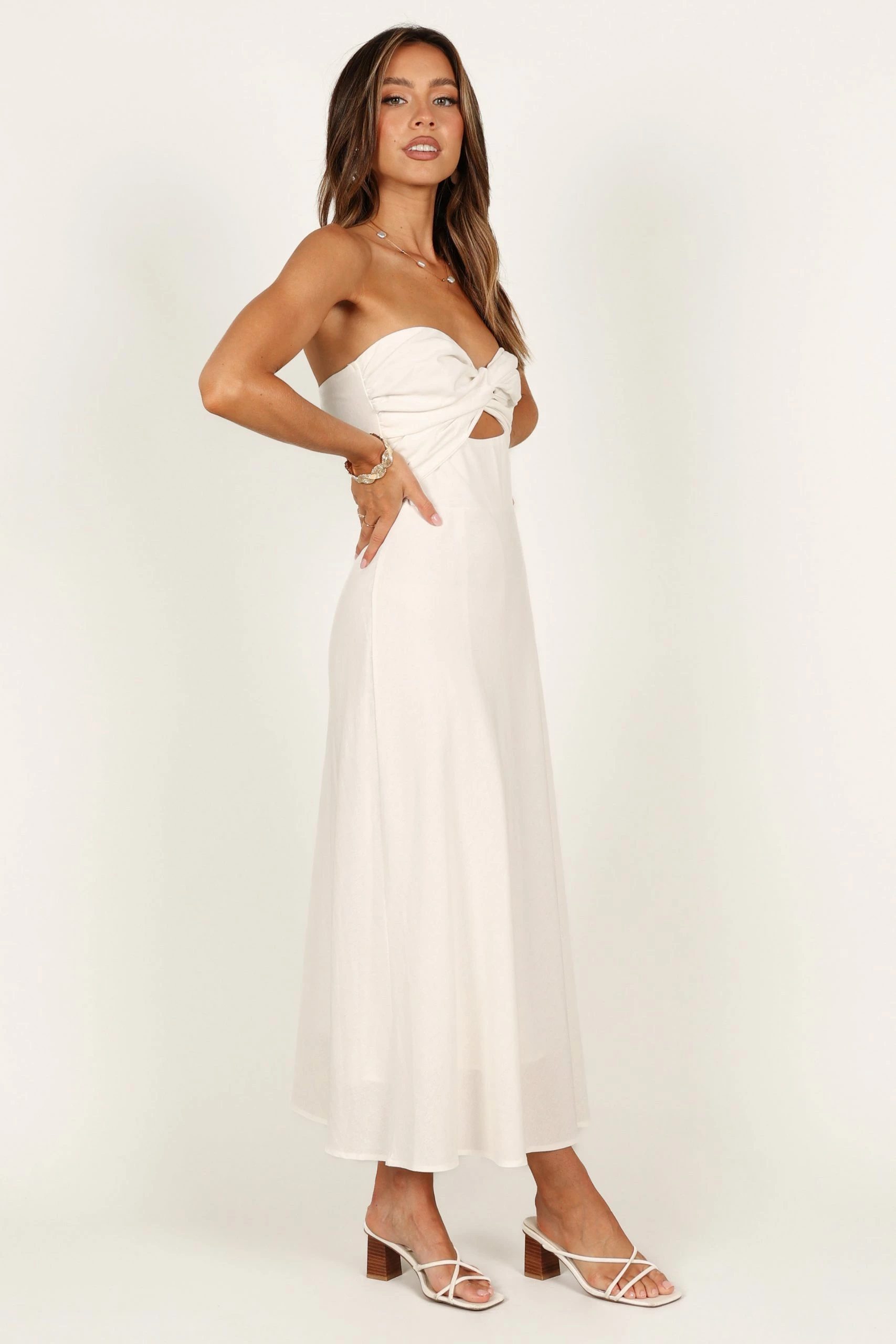 Rosetta Dress - White 7 Rosetta Dress - White - Image 7