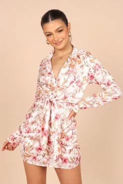 Ruby Alani Dress - White Floral