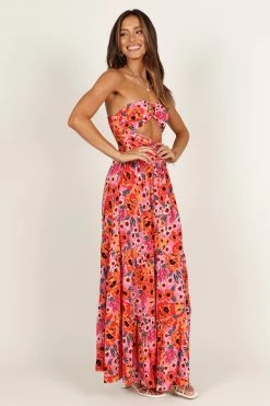 Sarai Dress - Pink -Dress Shop petal and pup usa dresses sarai dress pink 33207319232689