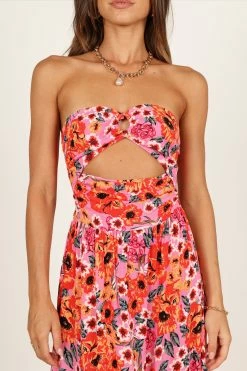 Sarai Dress - Pink -Dress Shop petal and pup usa dresses sarai dress pink 33207319330993