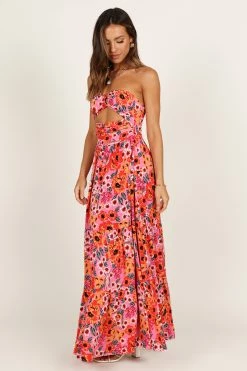 Sarai Dress - Pink -Dress Shop petal and pup usa dresses sarai dress pink 33207319396529