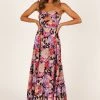 Sarai Dress - Purple Floral