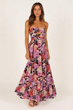 Sarai Dress - Purple Floral -Dress Shop petal and pup usa dresses sarai dress purple floral 33277020930225