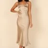 Sawyer Midi Dress - Gold