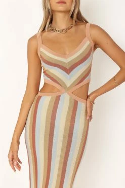 Sparrow Midi Dress - Multicoloured -Dress Shop petal and pup usa dresses sparrow midi dress multicoloured 33928715337905
