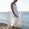Stella Midi Dress - Ivory