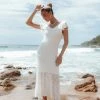 Sunny Midi Dress - White