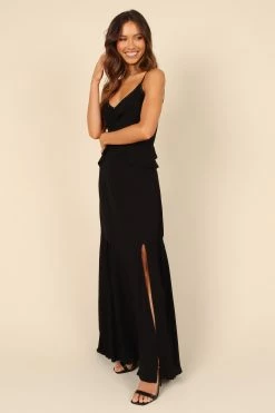 Tanya Beaded Maxi Dress - Black -Dress Shop petal and pup usa dresses tanya beaded maxi dress black 32050668470449