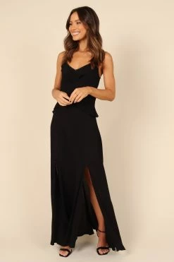Tanya Beaded Maxi Dress - Black -Dress Shop petal and pup usa dresses tanya beaded maxi dress black 32050668568753
