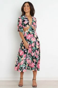 Tara Dress - Black -Dress Shop petal and pup usa dresses tara dress black 31326707548337