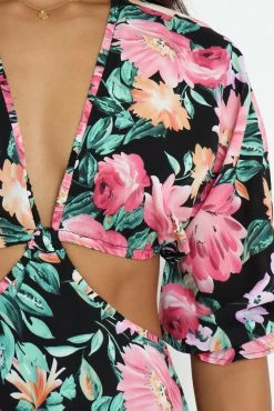 Tara Dress - Black -Dress Shop petal and pup usa dresses tara dress black 31327603720369