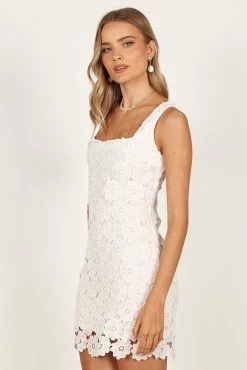 Toya Mini Dress - White 21 Toya Mini Dress - White -Dress Shop petal and pup usa dresses toya mini dress white 33340273787057