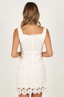 Toya Mini Dress - White 22 Toya Mini Dress - White -Dress Shop petal and pup usa dresses toya mini dress white 33340273819825