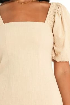 Tuscany Dress - Beige -Dress Shop petal and pup usa dresses tuscany dress beige 31829331607729