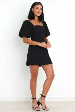 Tuscany Dress - Black -Dress Shop petal and pup usa dresses tuscany dress black 31864639127729