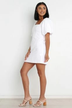 Tuscany Dress - White -Dress Shop petal and pup usa dresses tuscany dress white 31829323350193