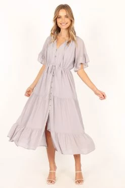 Willow Midi Dress - Cloud