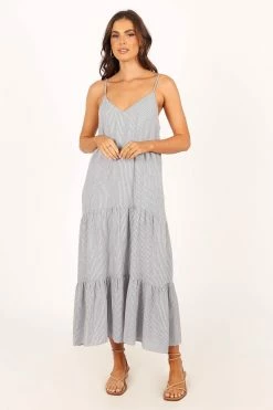 Wynona Midi Dress - Navy