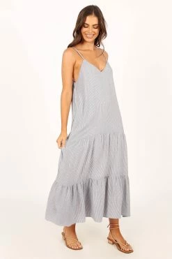 Wynona Midi Dress - Navy -Dress Shop petal and pup usa dresses wynona midi dress navy 33757588357297