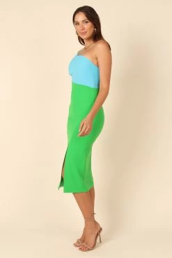 Xiomar Dress - Blue/Green -Dress Shop petal and pup usa dresses xiomar dress blue green 32138581573809