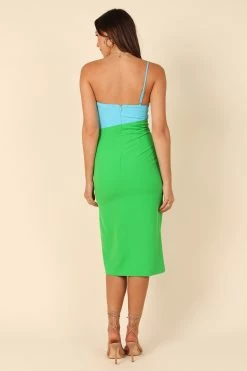 Xiomar Dress - Blue/Green -Dress Shop petal and pup usa dresses xiomar dress blue green 32138581606577