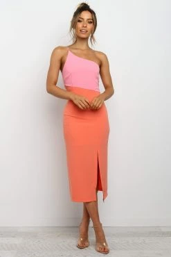 Xiomar Dress - Orange -Dress Shop petal and pup usa dresses xiomar dress orange 15237966594122