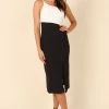 Xiomar Dress - White/Black