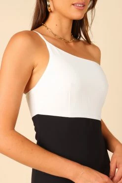 Xiomar Dress - White/Black -Dress Shop petal and pup usa dresses xiomar dress white black 32138584391857