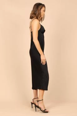 Yorelle Midi Dress - Black -Dress Shop petal and pup usa dresses yorelle midi dress black 32455813497009