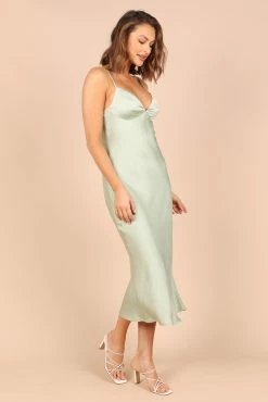 Yorelle Midi Dress - Sage -Dress Shop petal and pup usa dresses yorelle midi dress sage 32465622991025