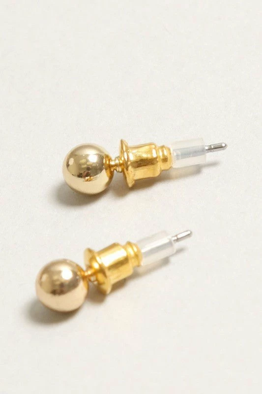 Statement Jewel Necklace & Earring Set - Gold 2 Statement Jewel Necklace & Earring Set - Gold - Image 2