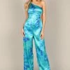 Florina Jumpsuit - Blue/Green