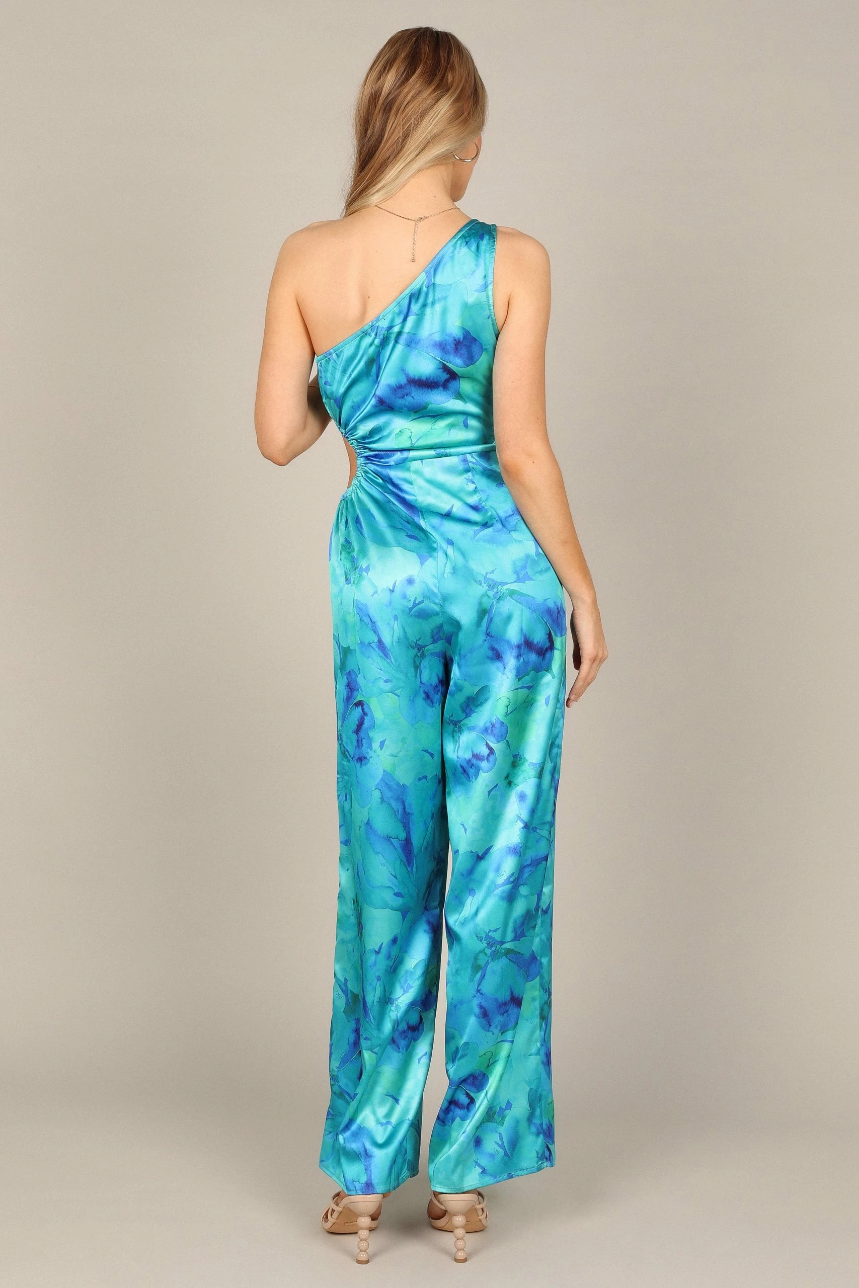 Florina Jumpsuit - Blue/Green 7 Florina Jumpsuit - Blue/Green - Image 7