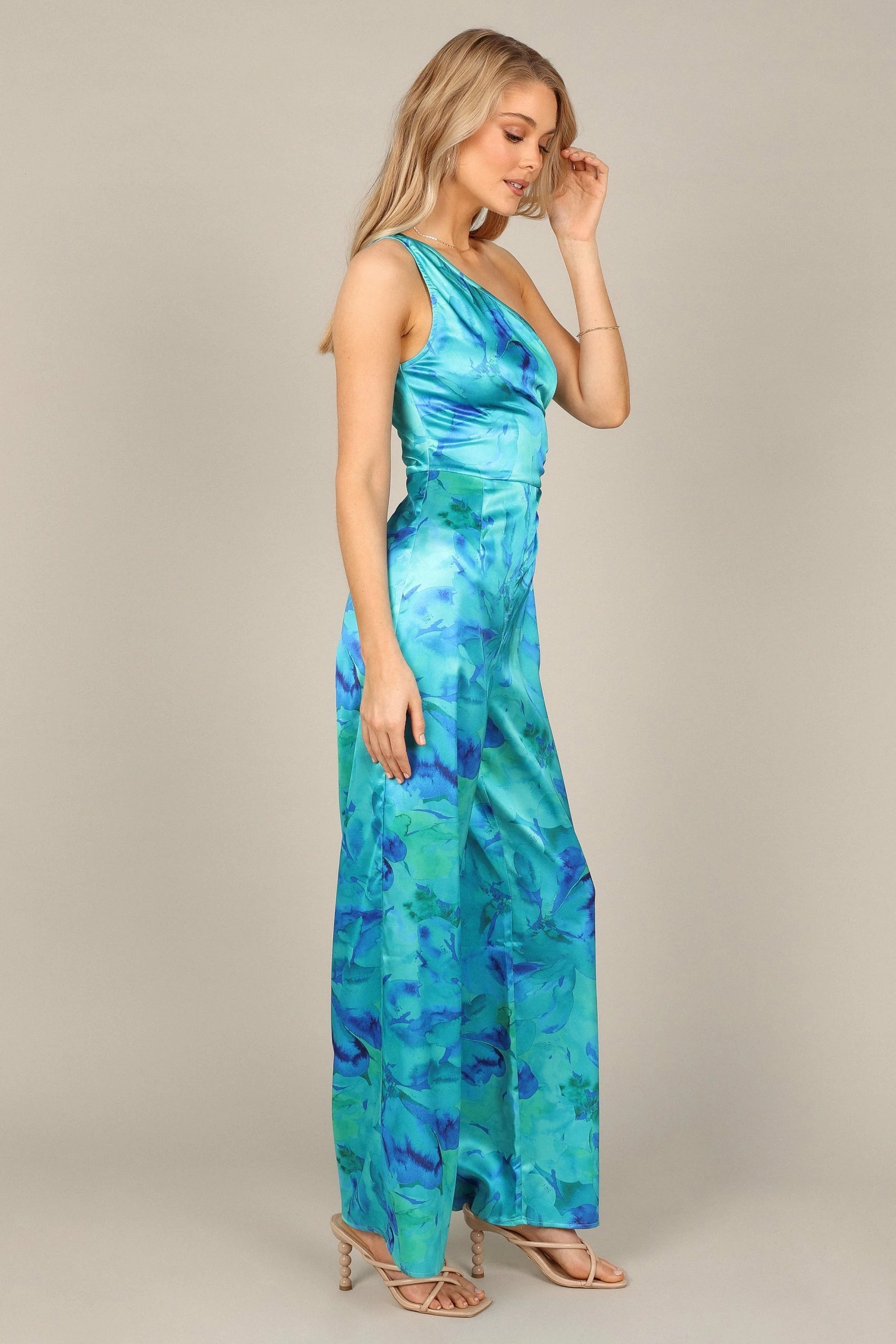 Florina Jumpsuit - Blue/Green 8 Florina Jumpsuit - Blue/Green - Image 8