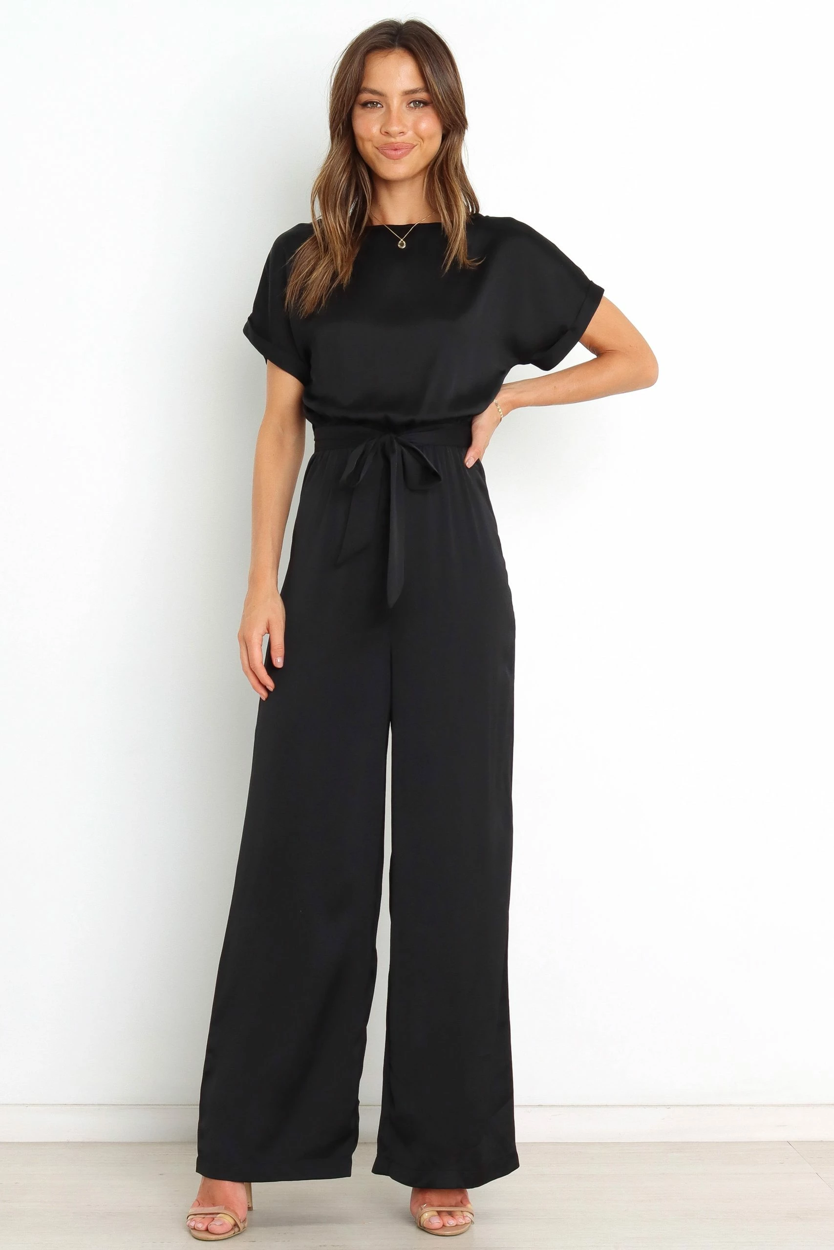 Laura Jumpsuit - Black 1 Laura Jumpsuit - Black