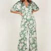 Rosalyn Jumpsuit - Green Floral