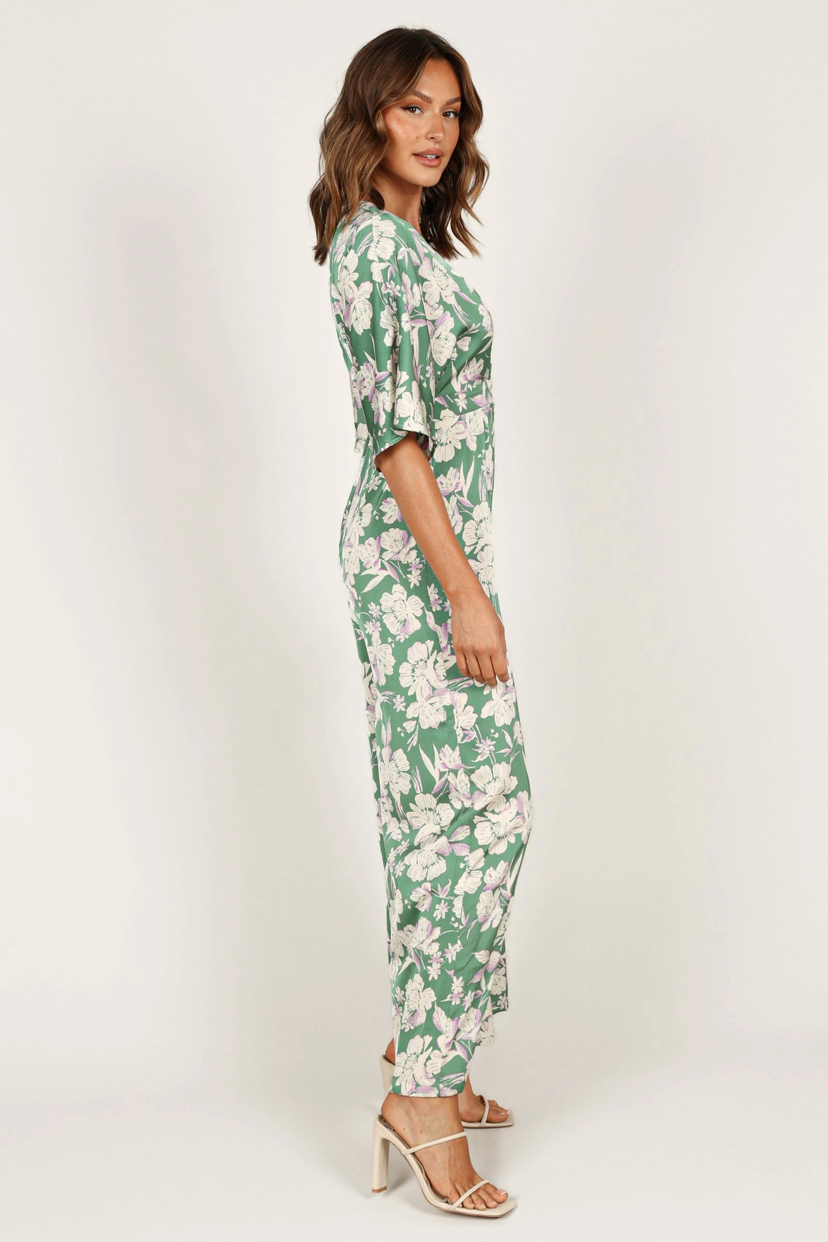 Rosalyn Jumpsuit - Green Floral 5 Rosalyn Jumpsuit - Green Floral - Image 5