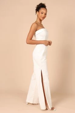 Tahari Jumpsuit - White -Dress Shop petal and pup usa jumpsuits tahari jumpsuit white 32246180380849 1