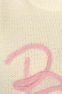 Bride Sleeveless Knit Sweater - White -Dress Shop petal and pup usa knitwear bride sleeveless knit sweater white 33769174663345