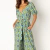 Hermione Wide Leg Jumpsuit - Blue