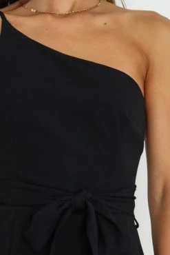 Leyton Jumpsuit - Black -Dress Shop petal and pup usa rompers leyton jumpsuit black 31058078892209