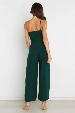 Leyton Jumpsuit - Emerald 9 Leyton Jumpsuit - Emerald -Dress Shop petal and pup usa rompers leyton jumpsuit emerald 31058076172465
