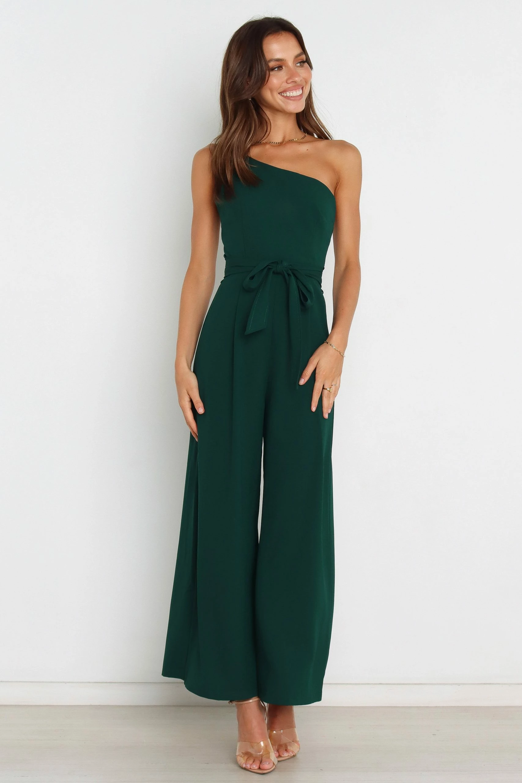 Leyton Jumpsuit - Emerald 1 Leyton Jumpsuit - Emerald