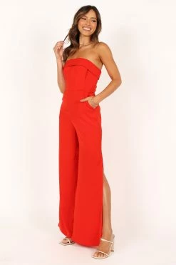 Nami Jumpsuit - Fire -Dress Shop petal and pup usa rompers nami jumpsuit fire 33608149205169