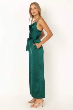 Persia Jumpsuit - Green -Dress Shop petal and pup usa rompers persia jumpsuit green 33928694169777