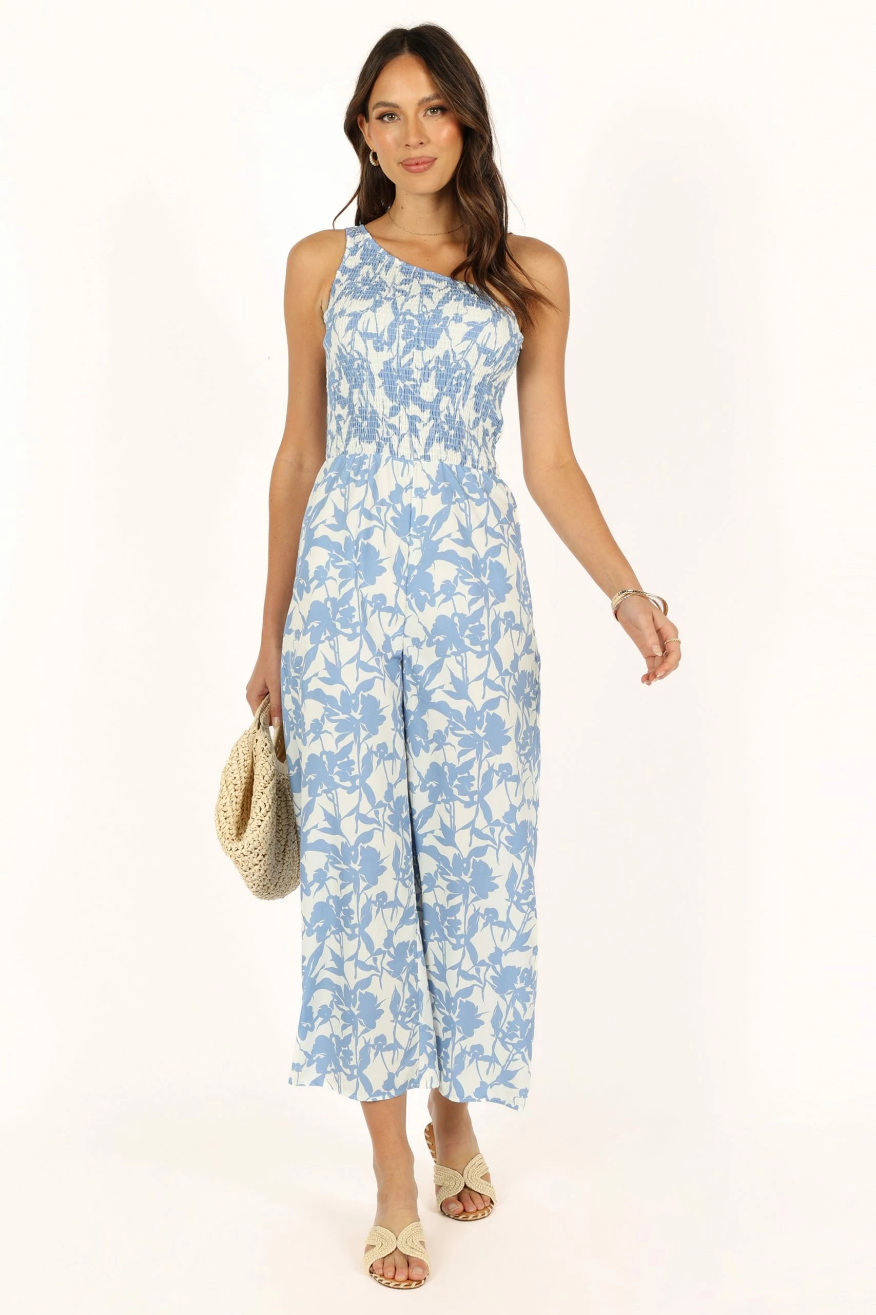 Rae Jumpsuit - Blue Floral 3 Rae Jumpsuit - Blue Floral - Image 3